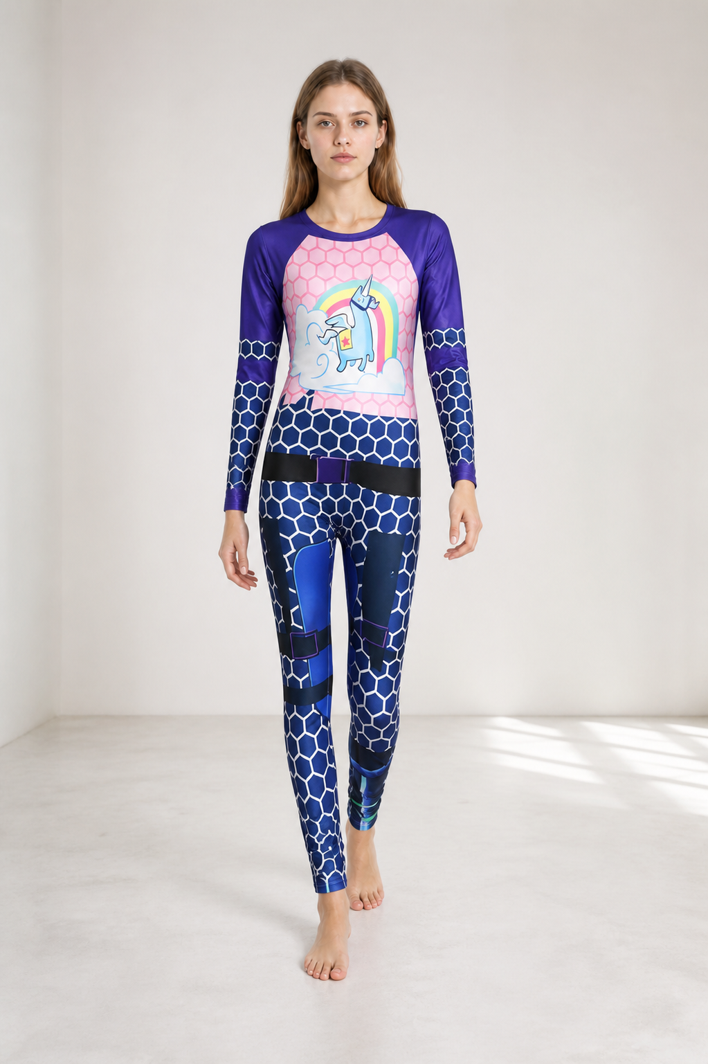 Rainbow Unicorn Cosplay Jumpsuit