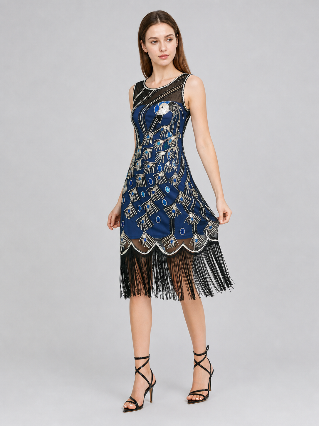 1920s-Style Fringe Cocktail Dress