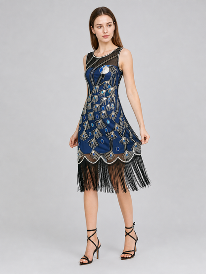 1920s-Style Fringe Cocktail Dress
