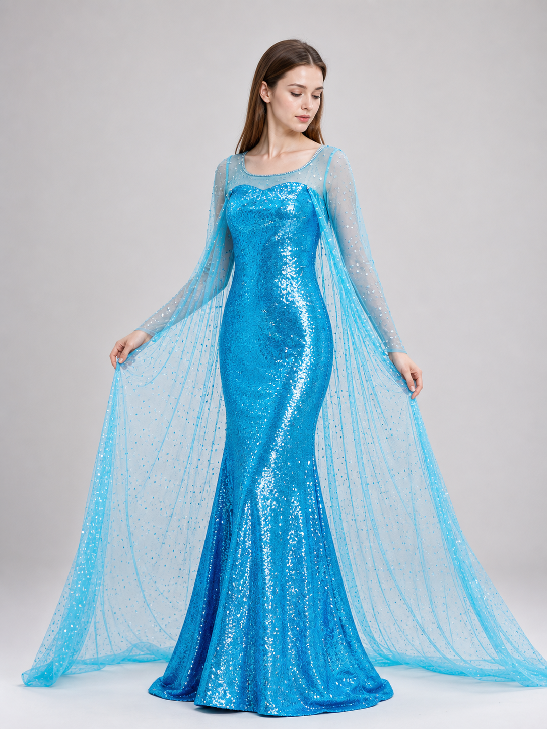 Fairy Tale-Style Costume Dress for Cosplay and Stage
