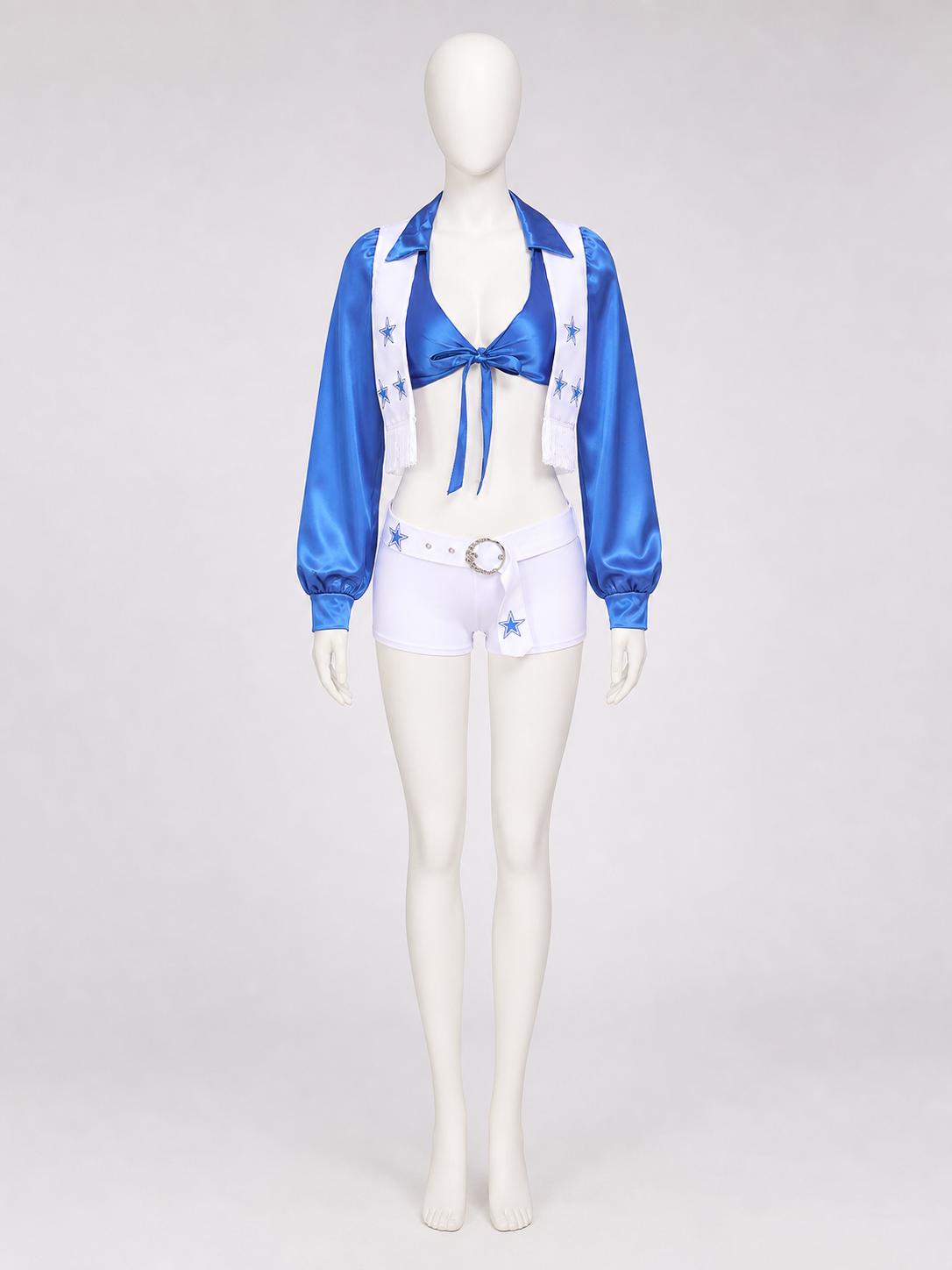 Stage Costume: Cropped Jacket, Top, and Shorts