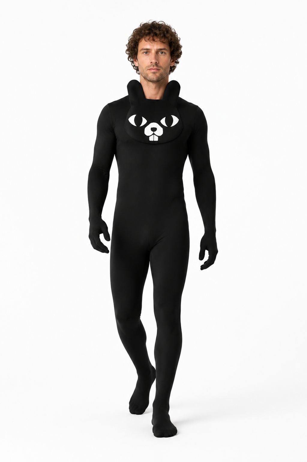Rabbit Jumpsuit with Long Ears and Face product detail 2