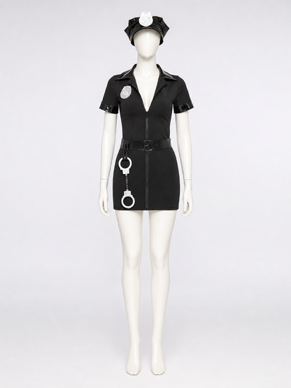 Police Uniform Costume Dress for Cosplay