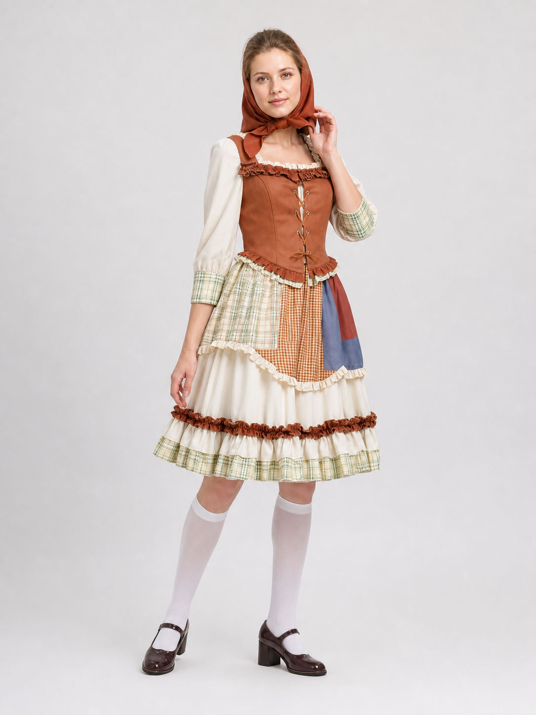 Red Riding Hood Carnival Dress for Cosplay Costume Dresses detail 2