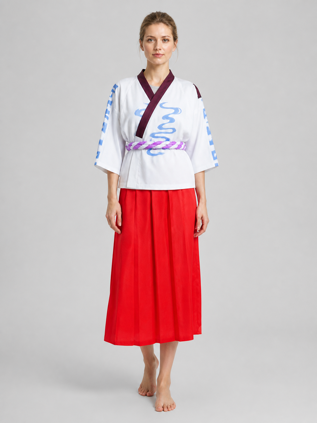 Yamato Cosplay Costume from One Piece, Set Costumes detail 2