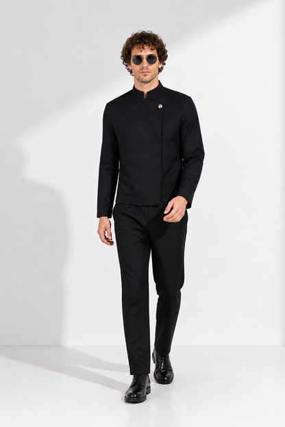 Gojo Cosplay Costume, Black Set Costumes detail