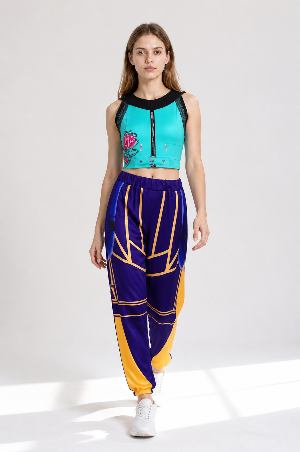 Character Cosplay Costume, Top and Pants Costumes detail 2