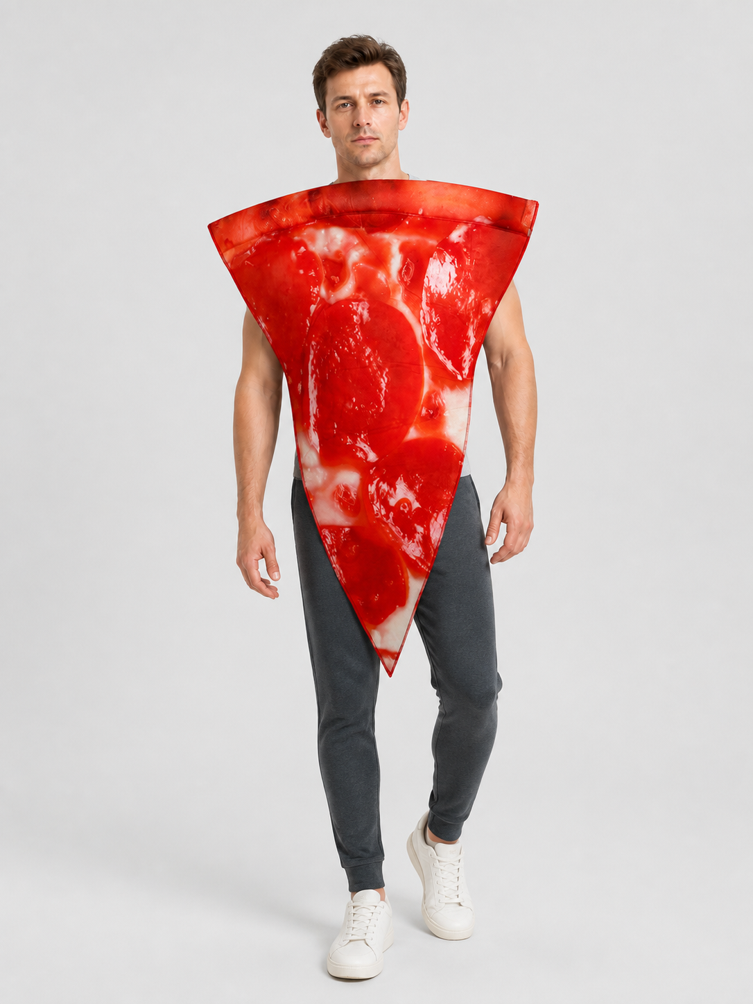 Pizza Slice Carnival Costume, One Size Costumes detail 2