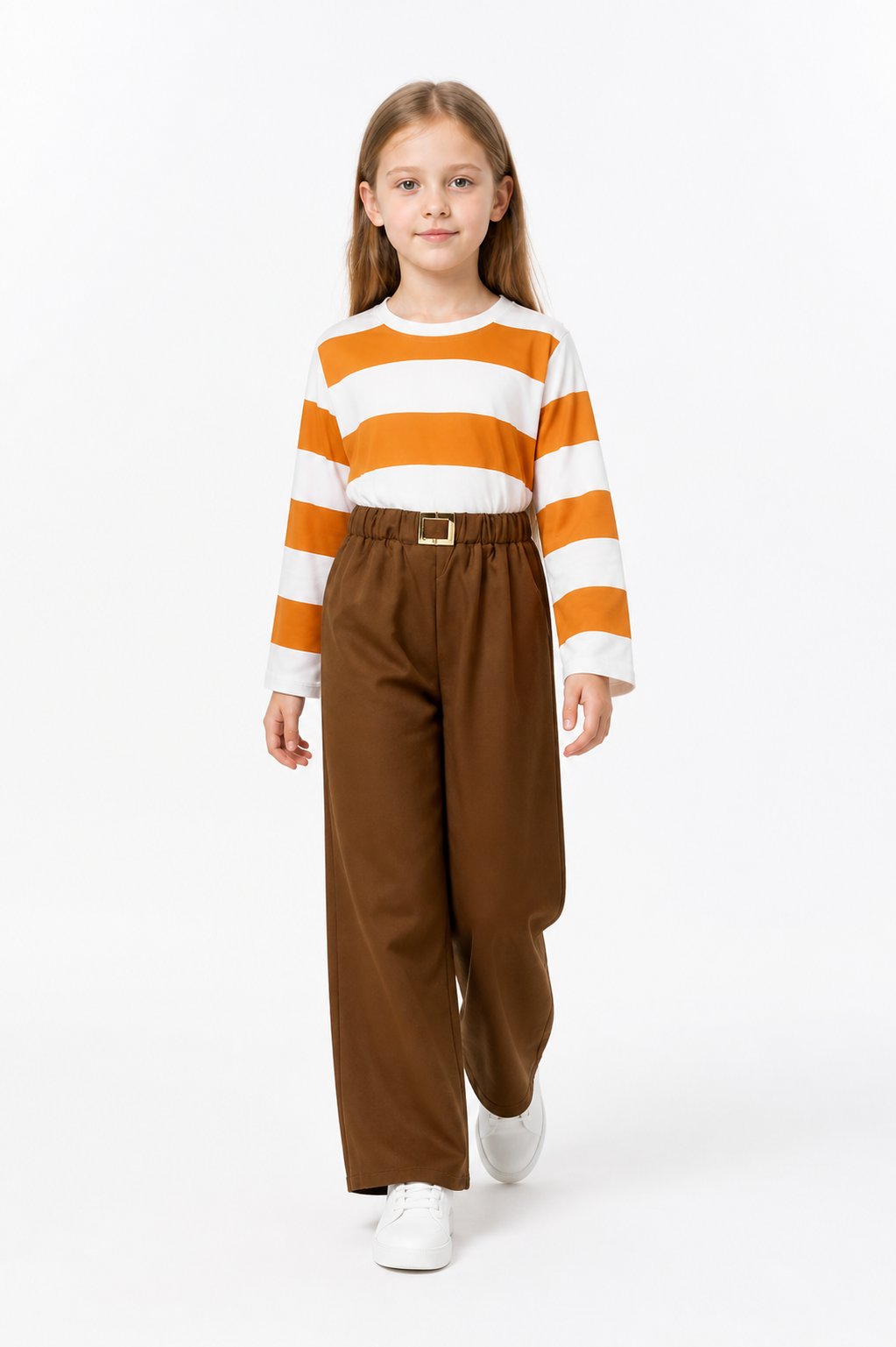 Children’s Inside Out 2 Costume: Striped Top and Pants product detail 2