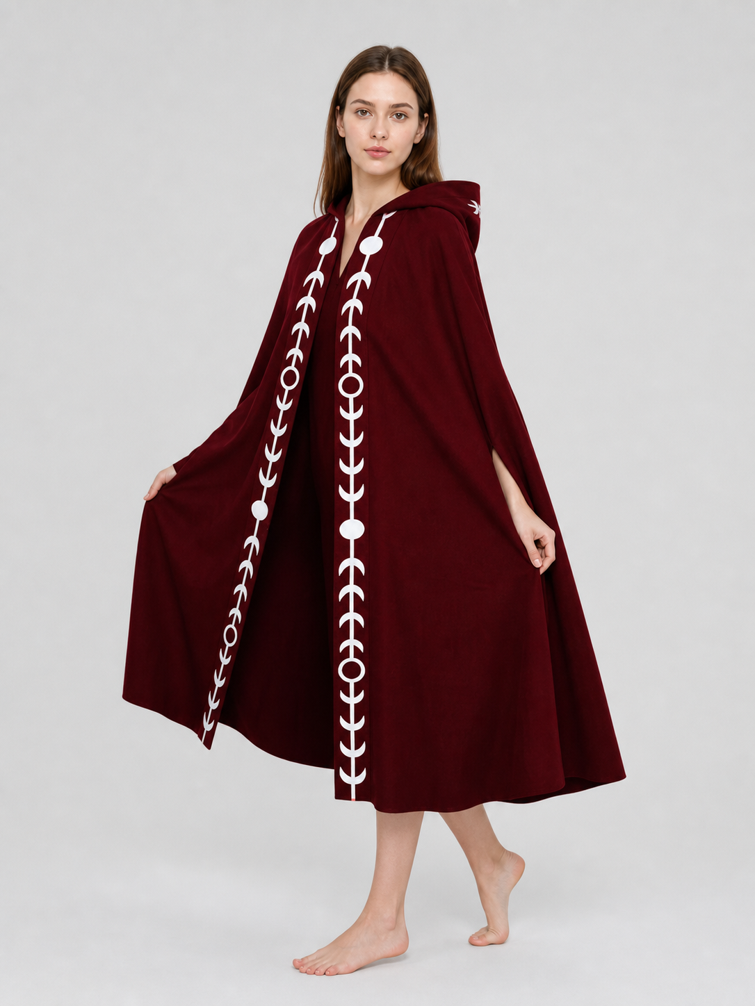Medieval Hooded Cloak for Cosplay