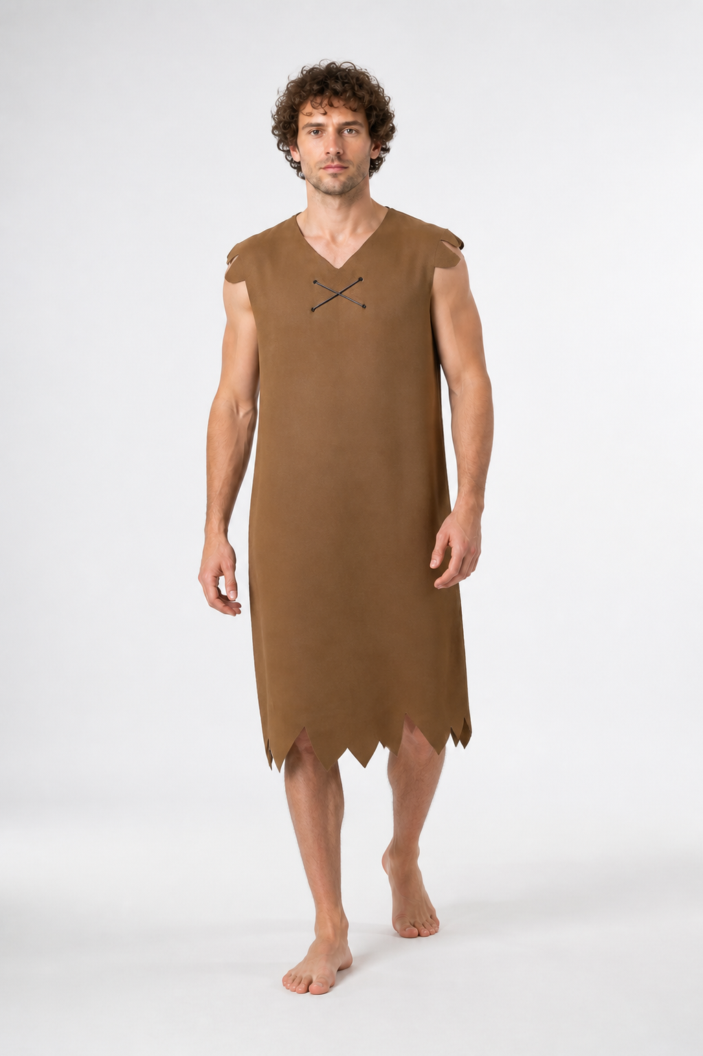 Sleeveless Caveman Costume for Halloween Costumes detail 2