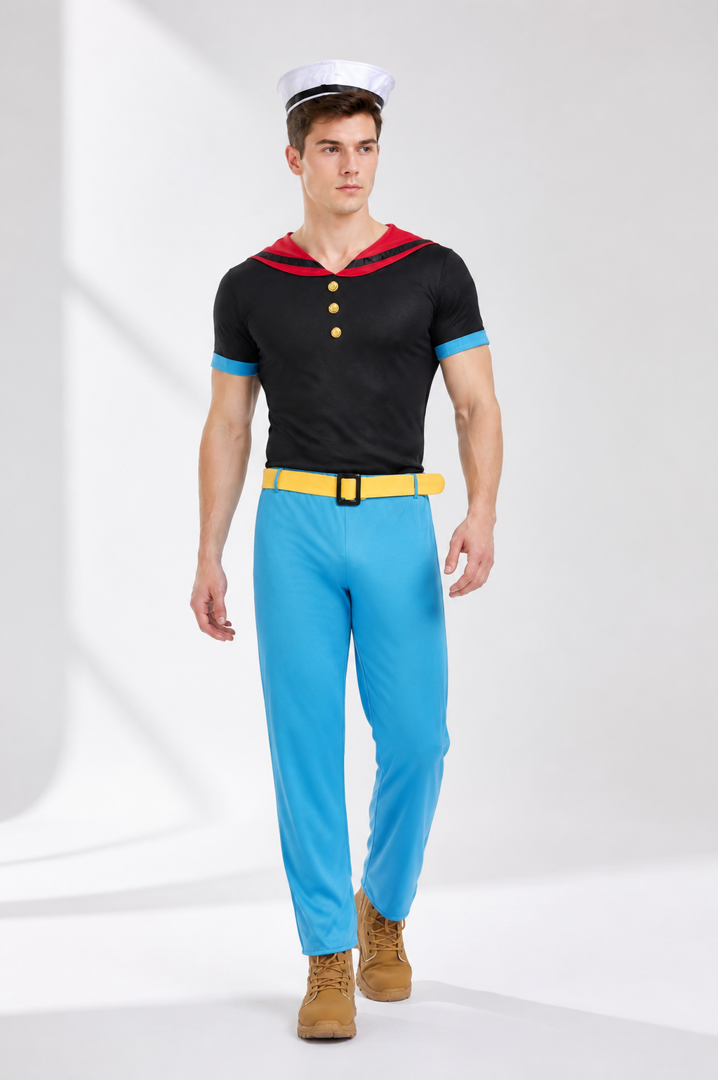 Sailor Uniform Carnival Costume for Cosplay with Belt Costumes detail 2