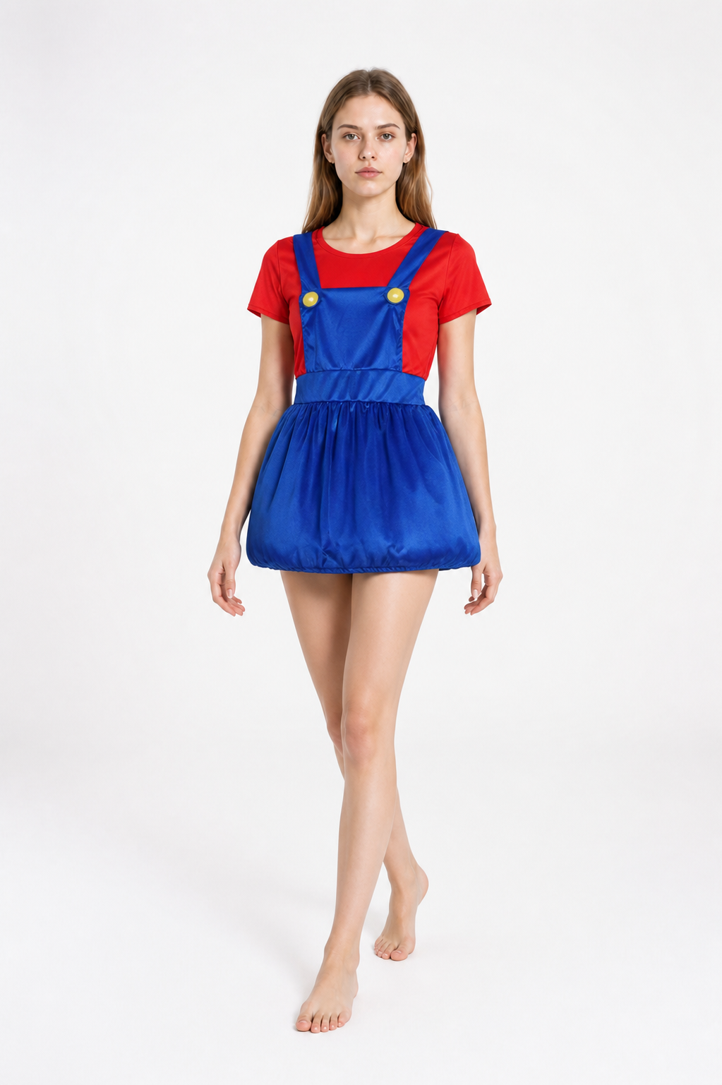 Mario Carnival Costume, Red and Blue Jumpsuit Costumes detail 2