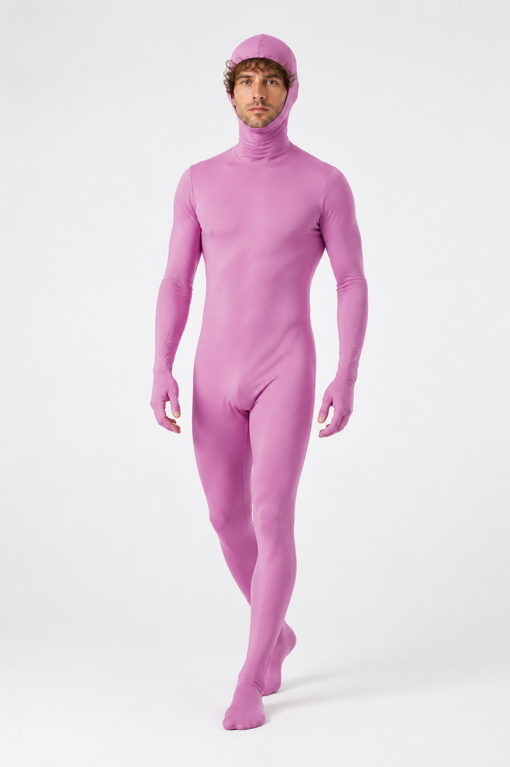 Open-Face Hooded Zentai Bodysuit product detail 2