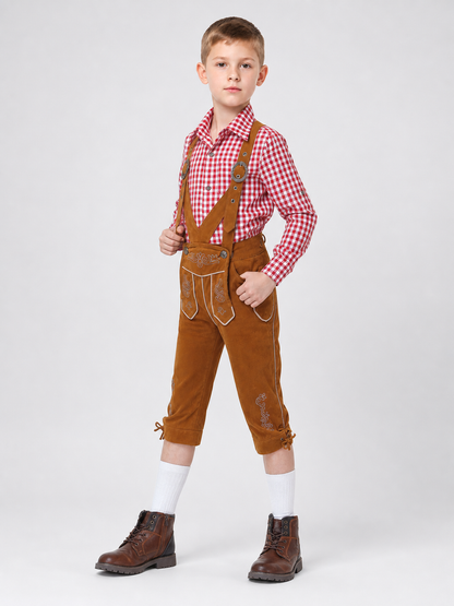 Bavarian Costume for Celebrations: Shirt and Pants
