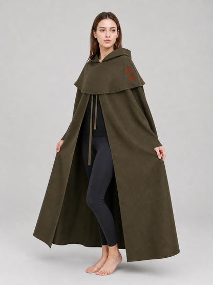 Medieval Hooded Elf Cloak for Cosplay