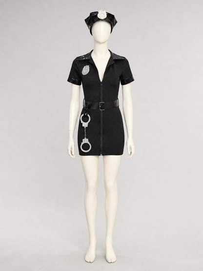 Police Uniform Costume Dress for Cosplay