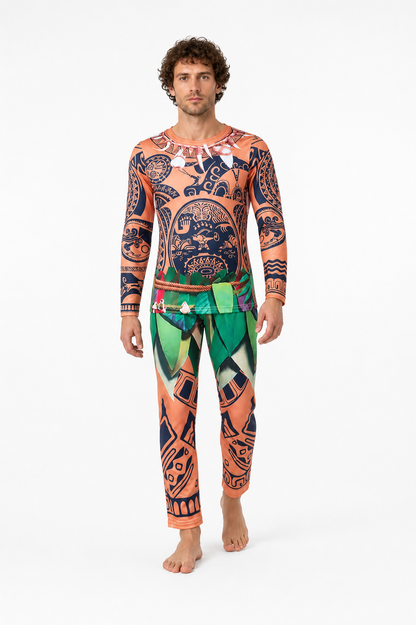 Maui Carnival Costume, Patterned Jumpsuit Costumes detail 2