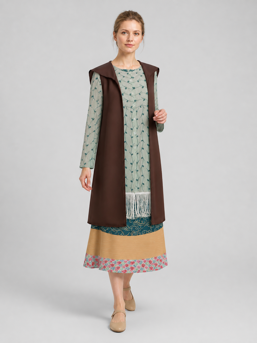 Sybill Trelawney Fringe Costume Dress for Halloween Costume Dresses detail 2