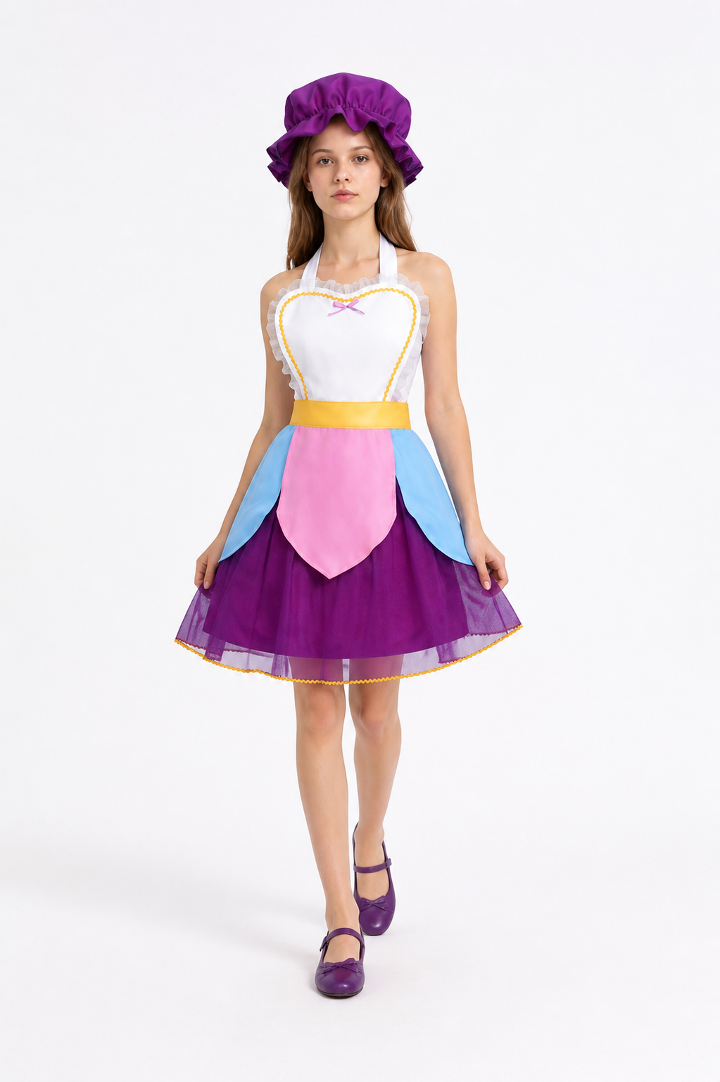 Children's Carnival Costume with Dress and Hat Costume Dresses detail 2