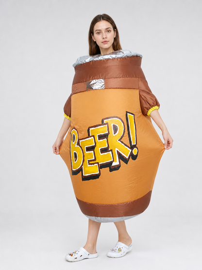 Beer Can Costume, One Size