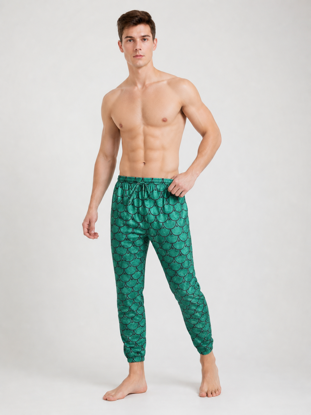 Cosplay Set: Costume with Green Pants