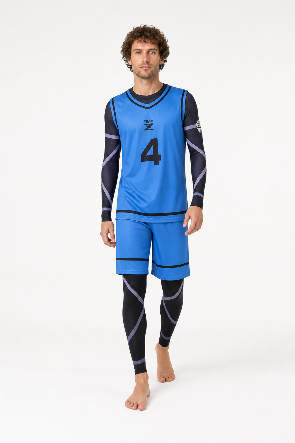 Anime Cosplay Costume Set with Number 4 Costumes detail 2