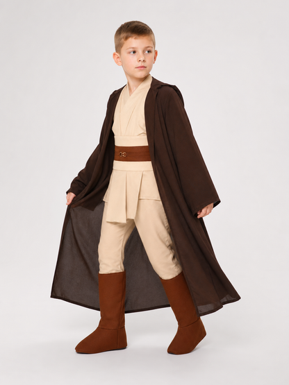 Jedi Costume for Cosplay with Cape and Belt