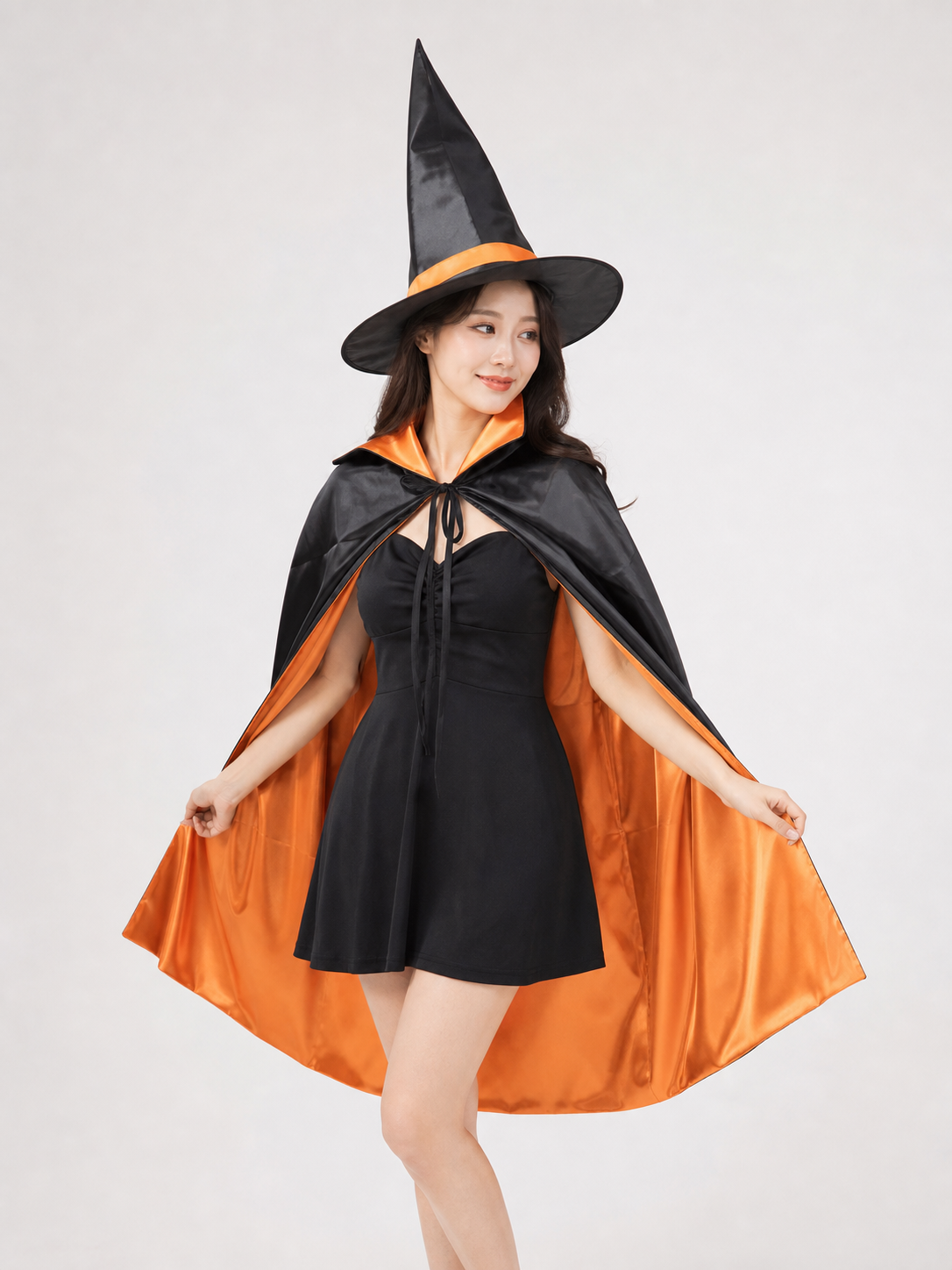 Wizard Costume: Cape Cloak and Hat