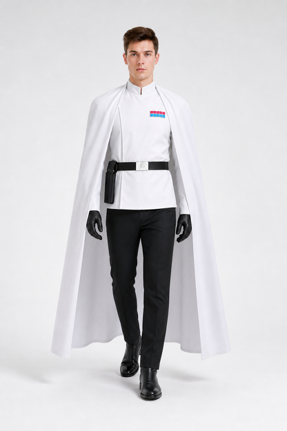 Cosplay Costume with Cape, Belt, and Gloves Costume Capes detail