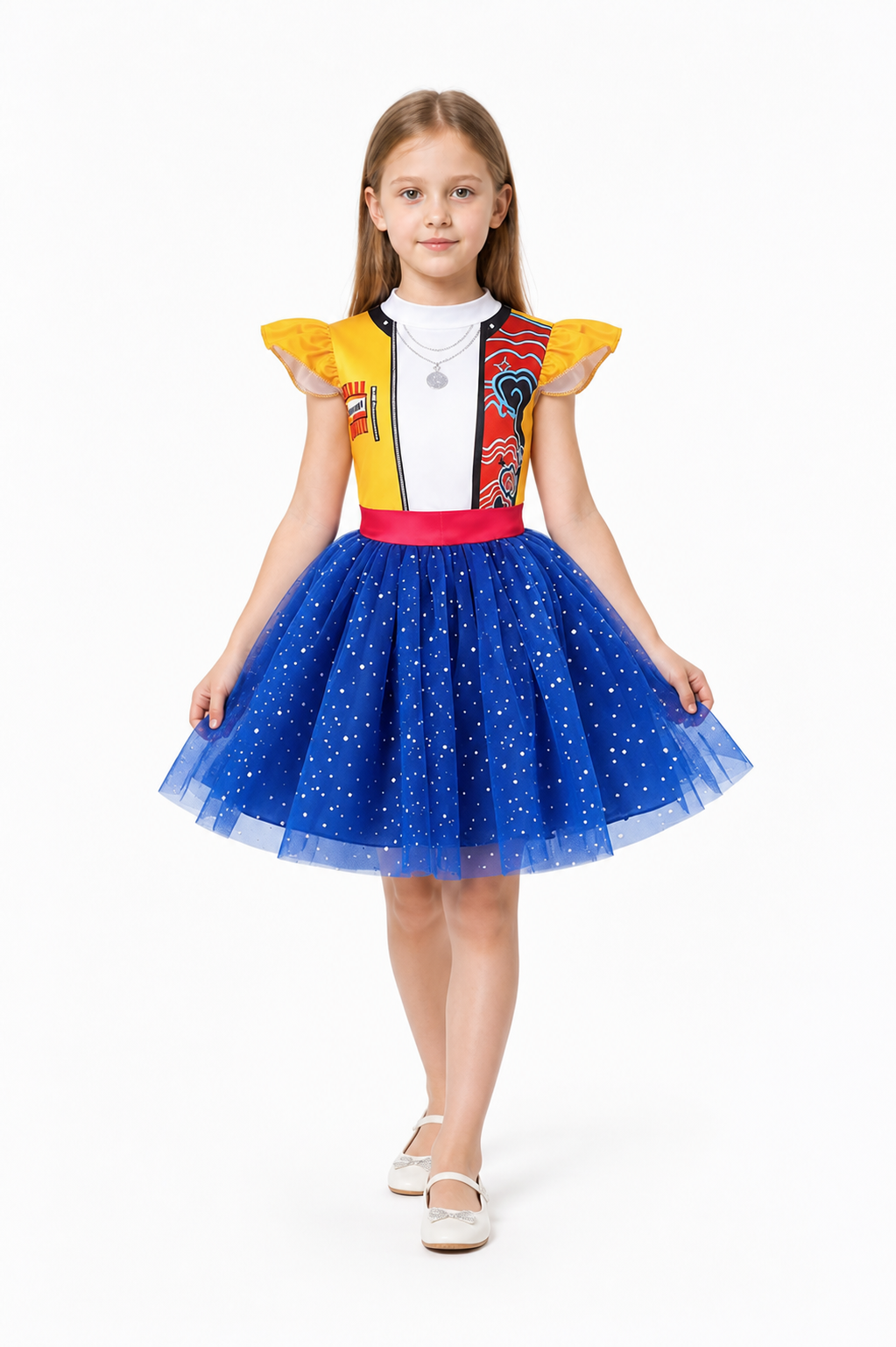 Rumi Kids' Cosplay Dress with a Full Skirt Costume Dresses detail 2