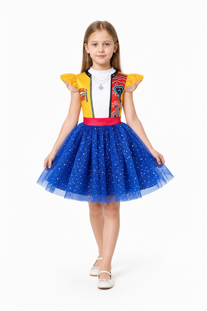 Rumi Kids' Cosplay Dress with a Full Skirt Costume Dresses detail 2