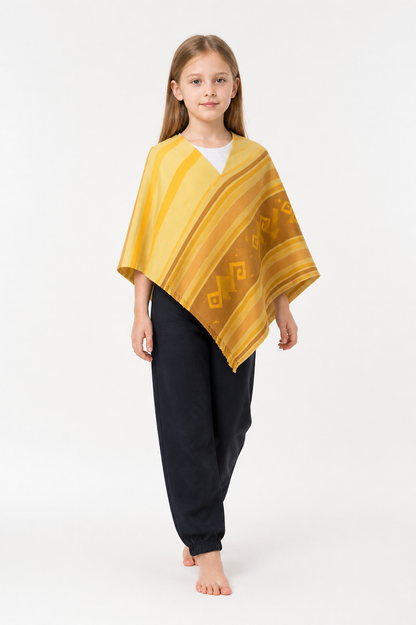 Cosplay Costume with a Striped Cape and Pants Costume Capes detail