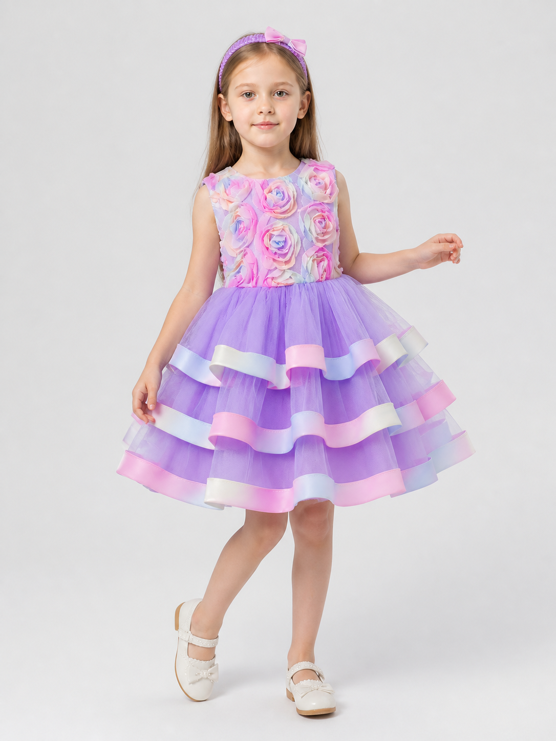 Princess Tutu Dress with a Multilayered Full Skirt