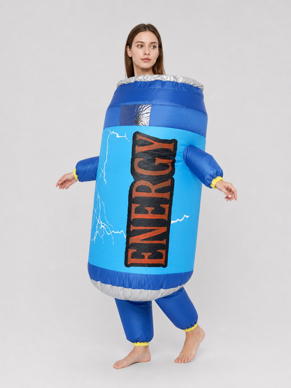 Carnival Costume in the Shape of a Drink Can, One Size