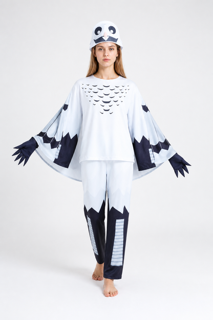Owl Costume with Hood, Gloves, and Pants Costumes detail 2
