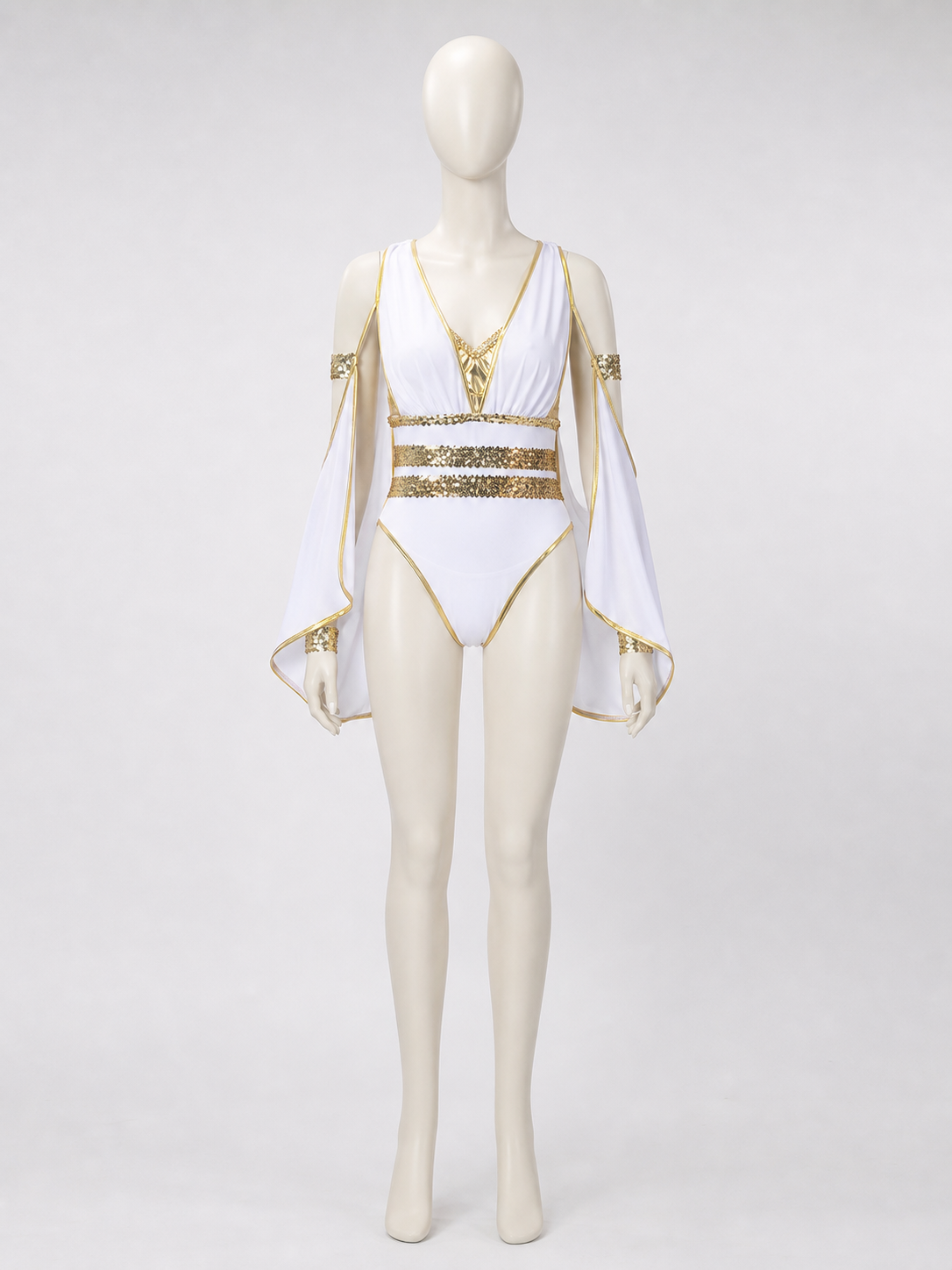 Egyptian Costume with Gold Decor and Draping