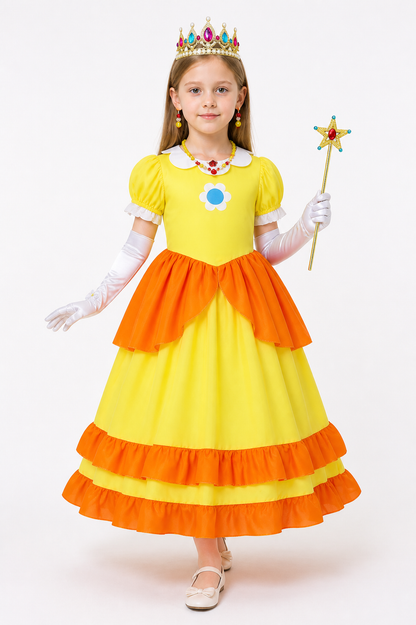 Carnival Costume with Crown and Magic Wand Costume Headwear detail 2