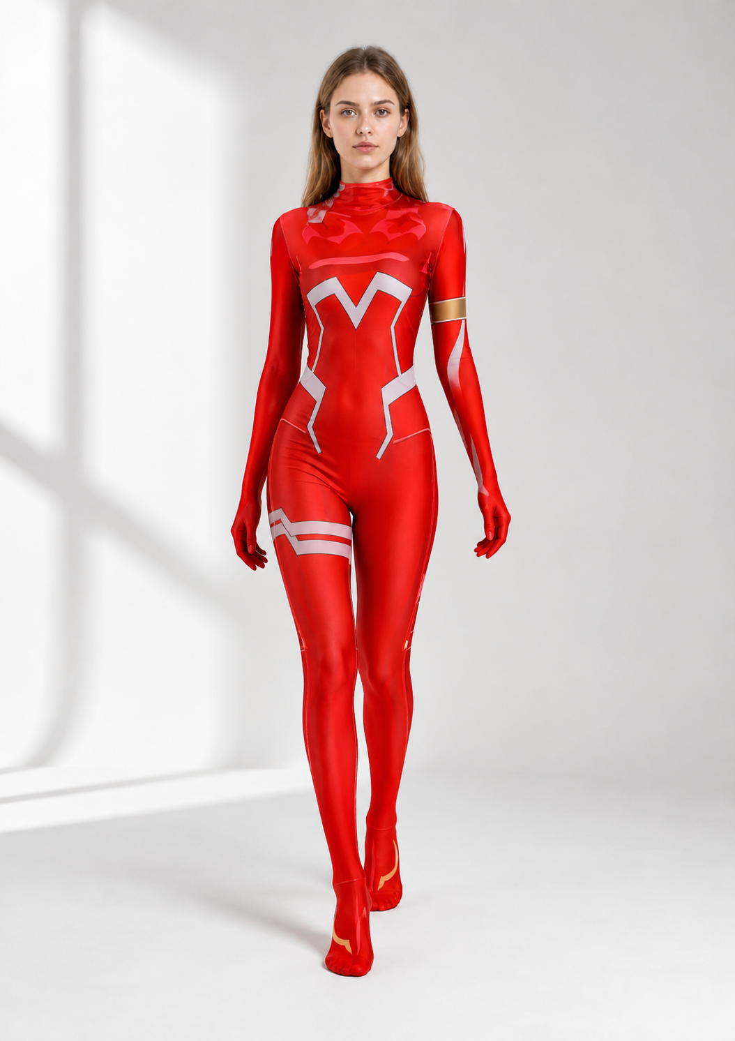 Red Tight-Fitting Spider-Man Jumpsuit product detail 2