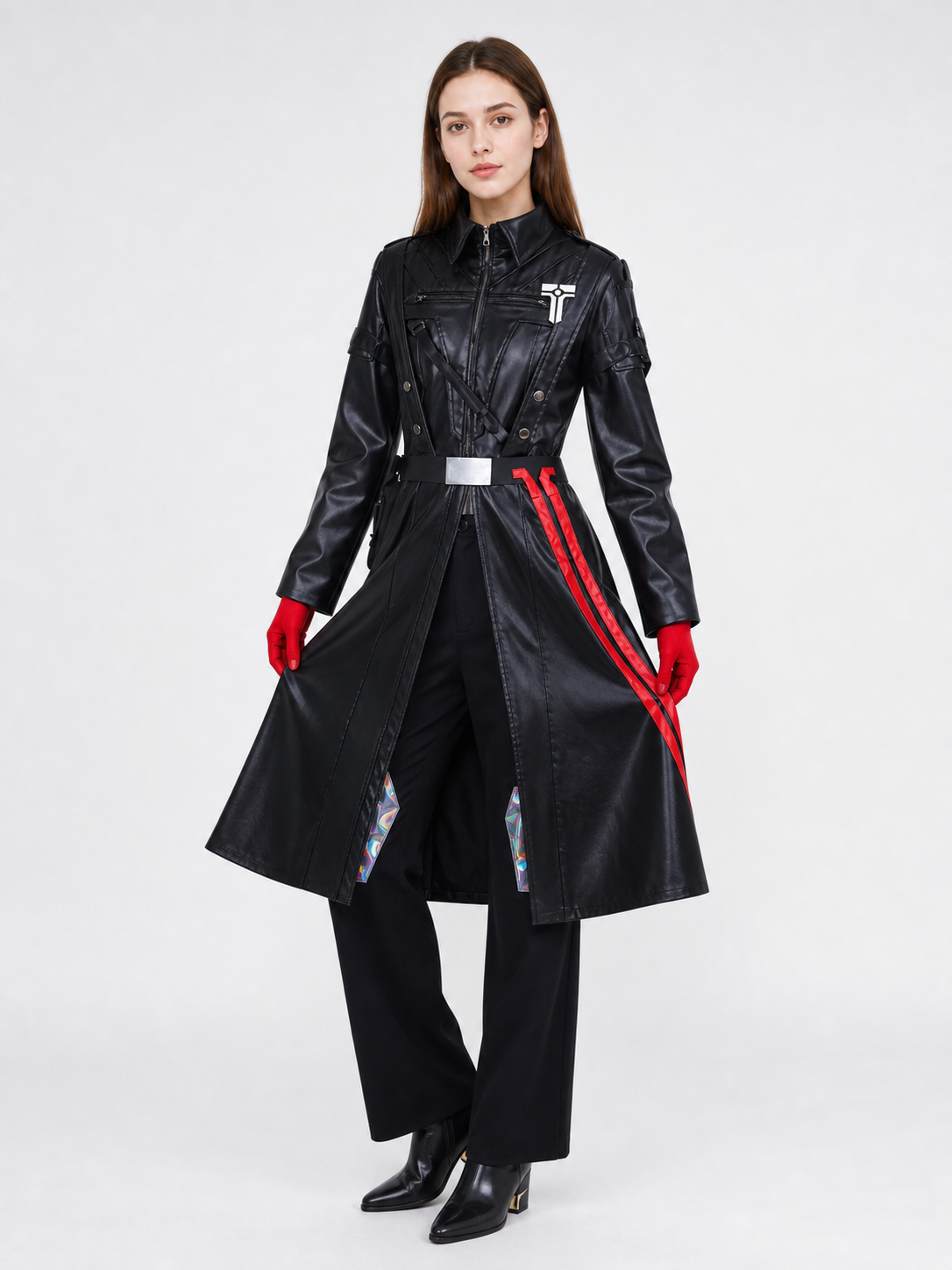 Gehros Cosplay Costume: Long Coat, Pants