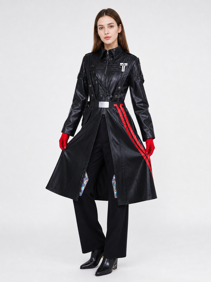 Gehros Cosplay Costume: Long Coat, Pants