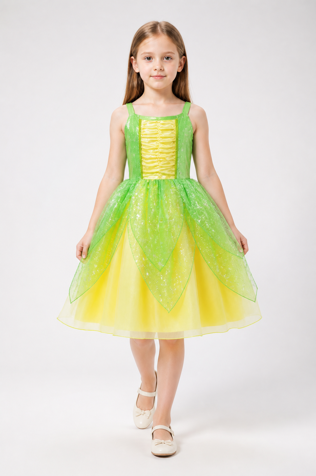 Puffy Princess Dress for Girls with Stars Costume Dresses detail 2