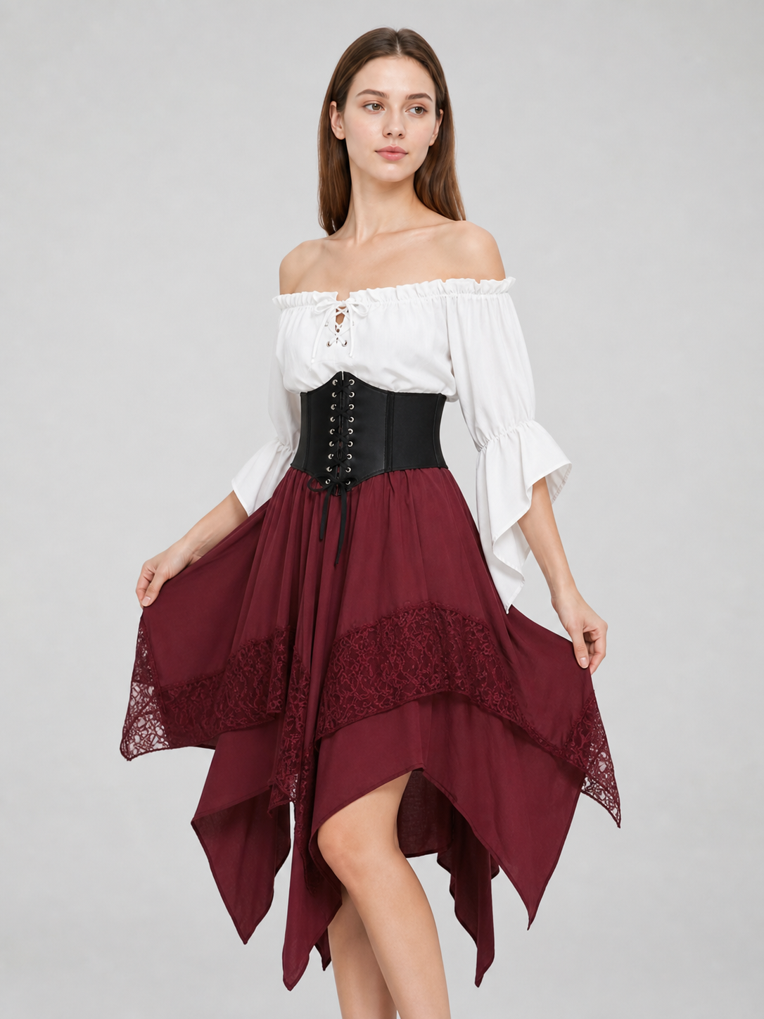 Three-Piece Pirate-Style Costume