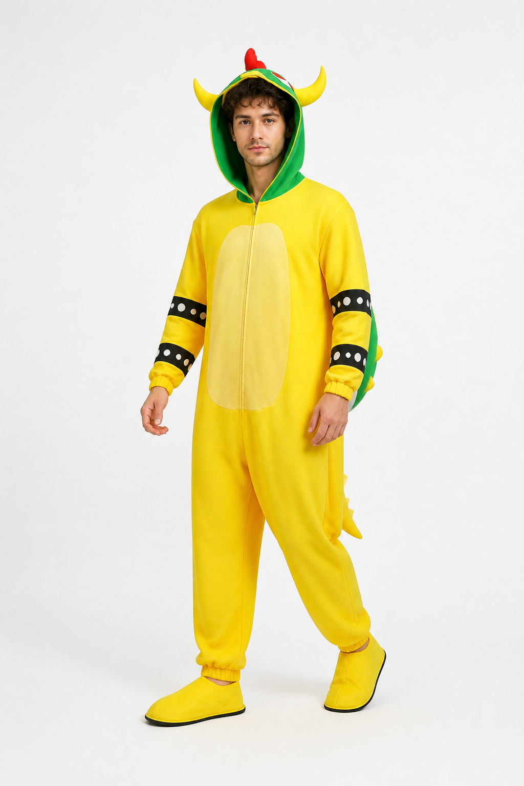 One-Piece Character Costume with Hood and Shell Costumes detail 2