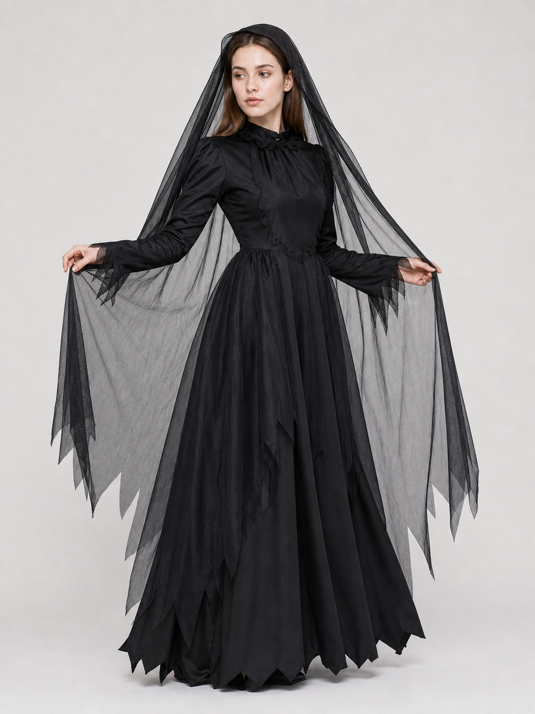 Ghost Bride Costume for Halloween and Cosplay