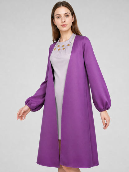Nico Robin STAMPEDE Cosplay Dress, Purple