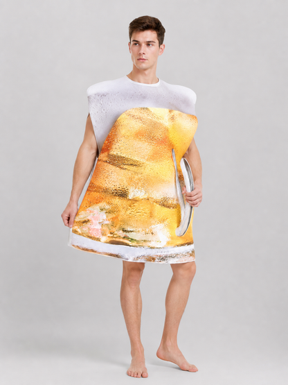 Beer Mug Costume for Halloween and Parties