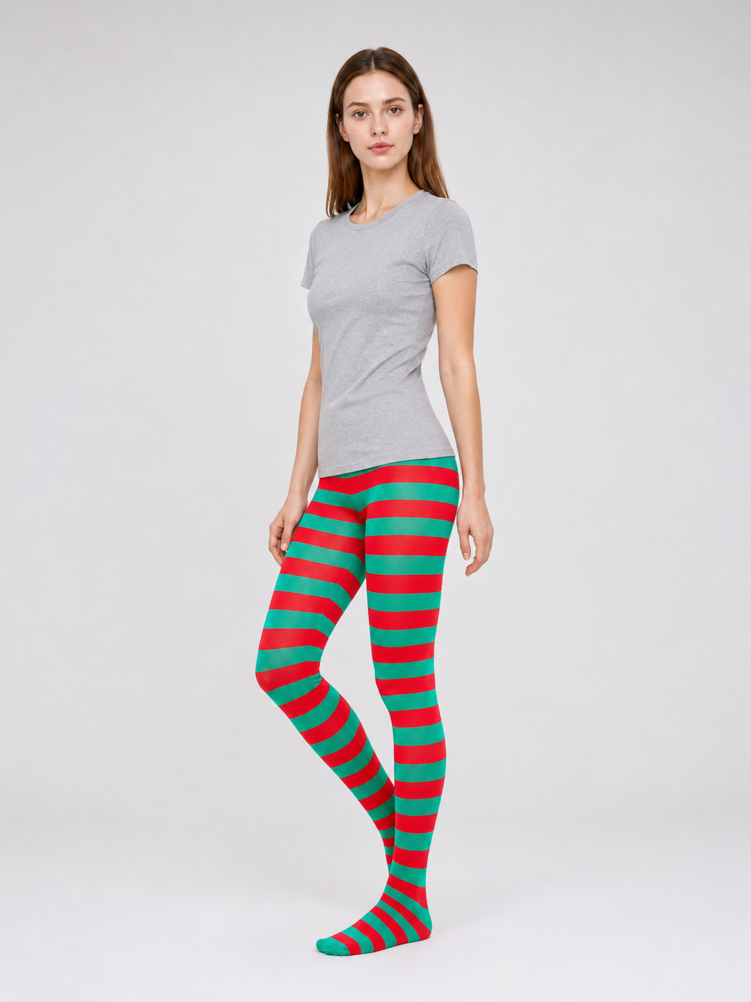 Striped Costume Tights, 3 Color Options