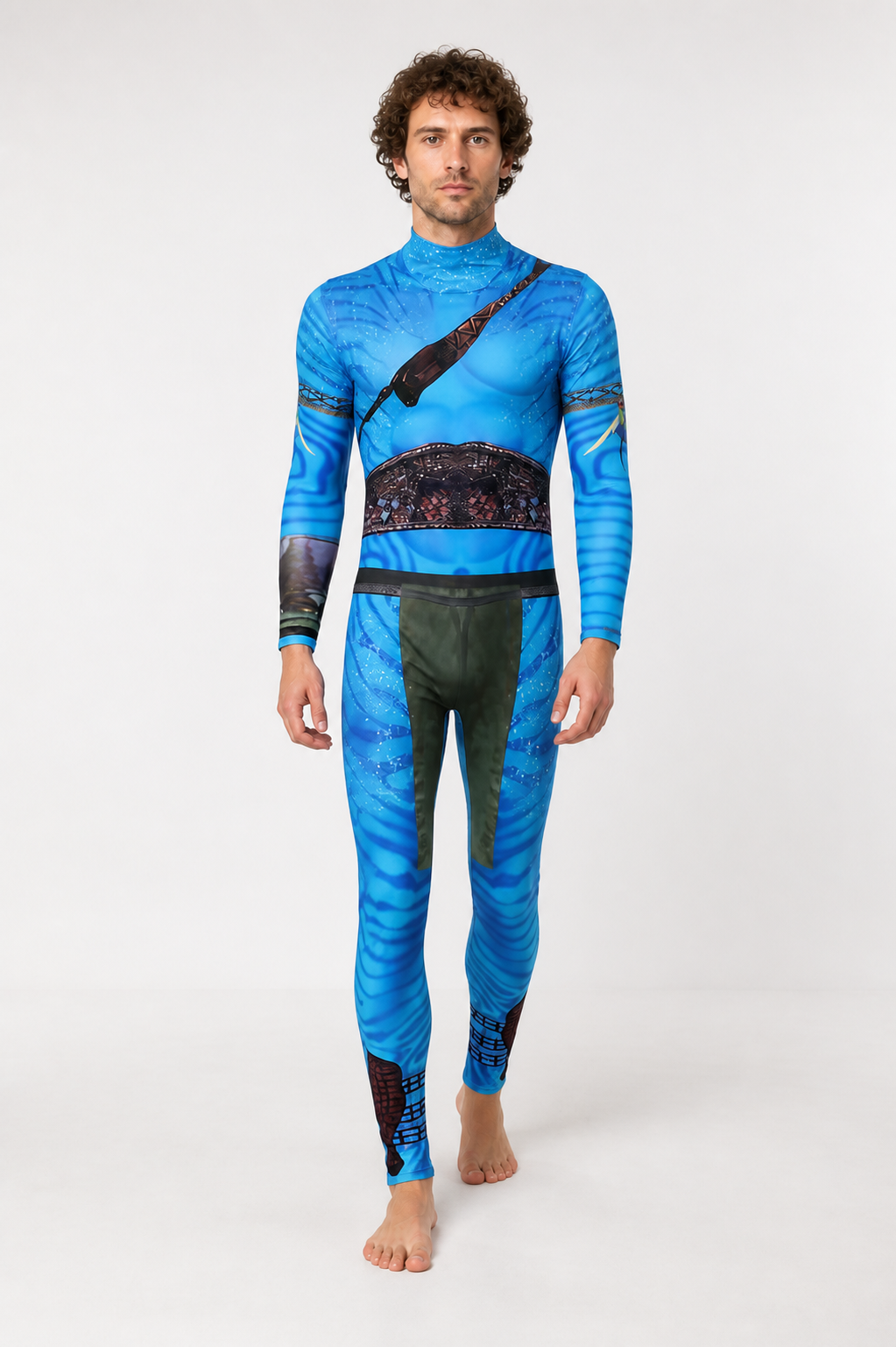 Avatar Cosplay Jumpsuit, Long Sleeves Costumes detail