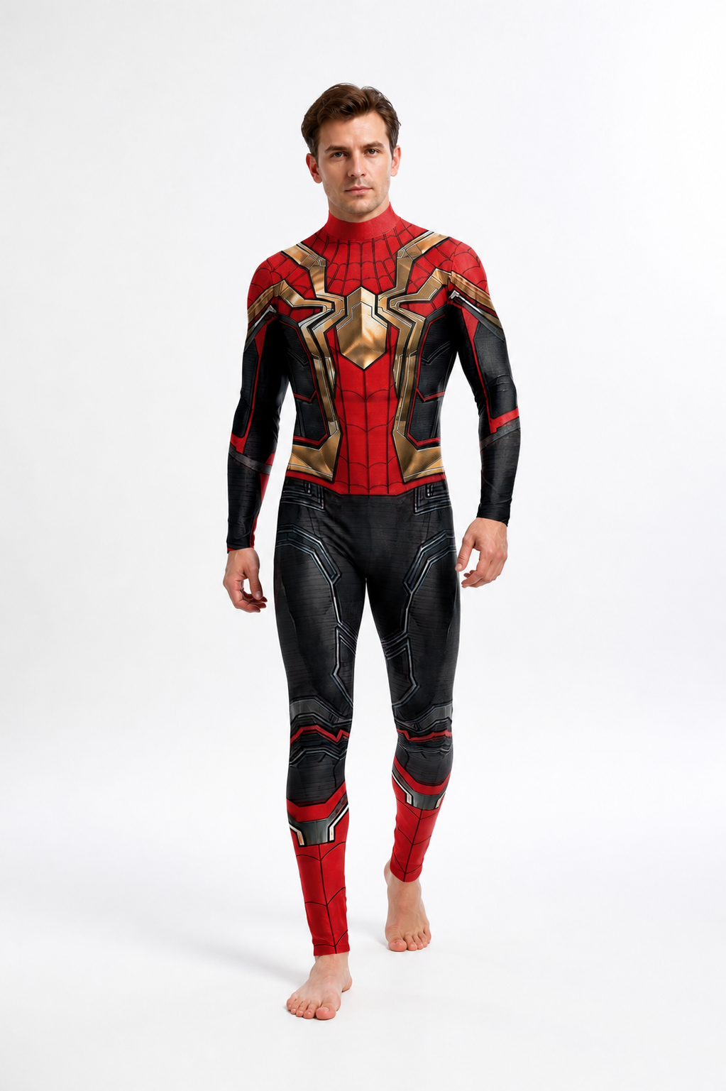 Spider-Man Cosplay Jumpsuit for Halloween Costumes detail 2